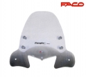 Ampio parabrezza trasparente - Kymco People S 250 ('06) / People S 250 i ('07) 4T LC 250cc - FACO