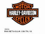 ANEL RETANGULAR .938X.75X.188 - 11306 - Harley-Davidson