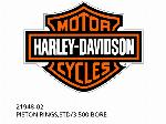 ANILLOS DE PISTÓN, STD/3.500 DIÁMETRO - 21948-02 - Harley-Davidson