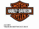 ANVELOPĂ, SPATE, 180/60B17, MICH, CO-BRAN - 43200005 - Harley-Davidson