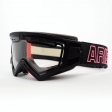 ARIETE - MUDMAX Goggles - BLACK / DOUBLE CLEAR VENTILATED LENS NO PINS