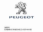 ASSEMBLAGE VIS PARE-BRISE/MAIN - 005551 - Peugeot