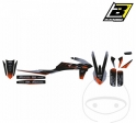 Aufkleber für Verkleidung und Abdeckung - KTM SX 125 / SX 150 / SX 250 / SX-F 250 / SX-F 350 / SX-F 450 - JM