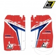 Autocollant ailettes de radiateur - Honda CRF 450 R ('09-'12) / CRF 450 X ('09-'12) - JM