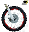 Autocollant de Roue - RACING Rouge - JM