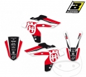 Autocollants de carénage - Husqvarna CR 125 ('06-'08) / WR 125 ('06-'08) / WR 250 ('06-'14) / WR 300 ('09-'14) - JM