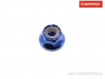 Autolock collar nut Pro Bolt M3 x 0.50 mm blue titanium - JM