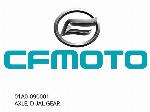 AXLE, DUAL GEAR - 01A0-090001 - CFMOTO