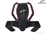 Back protection for road motorcycle Nucleon KR-2 (black/red) - Alpinestars