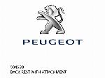 BACK REST WITH ATTACHMENT - 004930 - Peugeot