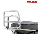 Bagageiro cromado traseiro - Vespa GTS / GTS Touring / GTS Super / GTV / GTV Navy 4T LC 125-250-300cc (tipo 1) - FACO