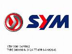 BAND 300X10 N-312A TT 4PR NANKANG - 1T01300104PRM2 - SYM