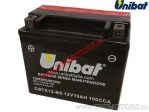 Batería de motocicleta 12V 10AH - 'Libre de Mantenimiento' (CBTX12-BS) - Unibat