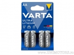 Bateria AA Ultra Lithium 1.5V w zestawie blisterowym 4 sztuki - Varta