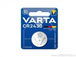 Bateria para controle remoto CR2430 3V 280mAh blister - Varta