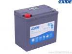 Batterie au gel 12-14 12V 14Ah - Adiva AD 250 / Aprilia Mana 850 / BMW F 800 800 / Cagiva Canyon 500 / Honda TRX 300 - Exide