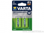 Batterie C Rechargeable ACCU Power 1.2V 3000mAh blister set 2 pièces - Varta