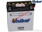 Batterie de moto 12V 9AH (CB9-B.SM) - Unibat