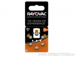 Batterie V13 pour aide auditive 1,45V blister de 6 pièces - Rayovac