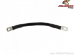 Battery cable black 180mm - All Balls