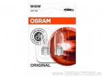 Bec fara soclu W5W W2.1X9.5D 12V 5W 2buc - Osram