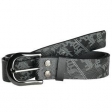 Belt Slipstream Black Leather: Size - 091