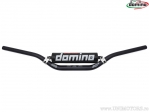 Black Aluminum Handlebar with Offroad Medium BEND Crossbar, 22mm diameter and 810mm length - Domino