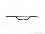 Black steel handlebar with Enduro/Cross reinforcement, 22mm diameter and 890mm length - Fehling