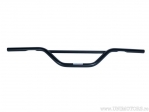 Black steel handlebar with Enduro/Cross reinforcement, diameter 25.4mm, length 900mm - Fehling