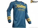 Blusa de enduro / cross Hopetown (azul / laranja) - Hallman