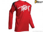 Blusa enduro / cross Juvenil (crianças) Setor Link (vermelho / preto) - Thor