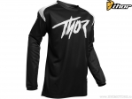 Blusa enduro / cross masculina Sector Link (preto / cinza) - Thor