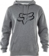 Bluza z kapturem na motocykl Legacy Foxhead PO Fleece [Szara]: Rozmiar - XL