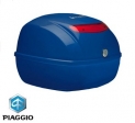 Boîte à bagages originale de 32 litres - couleur: bleu - Vespa LX / Vespa LXV / Vespa S 2T-4T 50-125-150cc - Piaggio