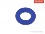 Bolt M8 8.00 x 16.00 x 1.50 mm blue aluminum - JM