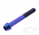 Bout ronde conische dop Pro Bolt M10 x 1.50 x 70 mm roestvrij staal A4 violet - JM