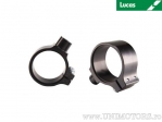 Braçadeira de guidão preta conjunto D: 50mm - Ducati 888 888 Strada ('93-'96) / Ducati Supersport 750 SS Carenata ('94-'98) - 