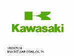 BRACKET, LOWER COWL, OIL PA - 110567018 - Kawasaki