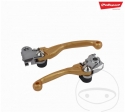 Brake and Clutch Lever Set Gold Polisport - KTM EXC 125 ('14-'15) / KTM EXC 125 Sixdays ('14-'15) - JM