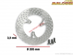 Brake disc (outer diameter 205 / thickness 3.5mm) - Piaggio NTT 50 2T LC (for F36R fork kit) - Malossi