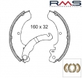 Brake shoe set - Piaggio Ape 50 ('69-'80) / Ape 50 FL ('89-) / Ape 50 FL2 ('89-) / Ape 50 FL3 ('96-) 2T AC 50cc - RMS