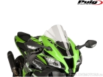 Bulle de course Puig Transparente - Kawasaki ZX-10R 1000 S Ninja ABS ('16-'17) / ZX-10R 1000 S Ninja KRT Replica ABS ('16-'17) -