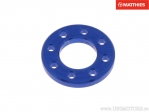 Bullone Saiba M8 8.00 x 16.00 x 1.90 mm in alluminio Racing blu - JM