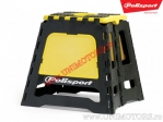 Caballete plegable para motocicleta Enduro/Cross - Central amarillo - Polisport