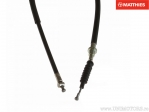 Cable de embrague - Yamaha SR 500 SP frenos de disco ('86-'89) y ('91) - frenos de tambor ('88-'99) - rueda de radios ('84-'86) 