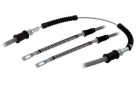 Cable de freno de estacionamiento (freno de mano) - Piaggio Ape FL2 ('84-'05) / TM 602 ('82-'83) / P703 V Diesel 220-420cc - RMS