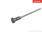 Cable interior 2.00x2000mm con tapa B 6.0x8.0mm - JM