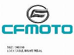 CABLU DE BLOCARE, PEDALA DE FRÂNĂ - 5020-090310 - CFMOTO