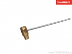 Cabo interno 1,50x1600 mm com tampa D 6,0x12,5 mm - JM