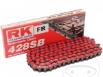 Cadena RK Standard Roja RT428 SB / 134 - Beta RE 125 / Kawasaki KX 125 A / Rieju Marathon 125 AC / Suzuki DR-Z 125 L - RK